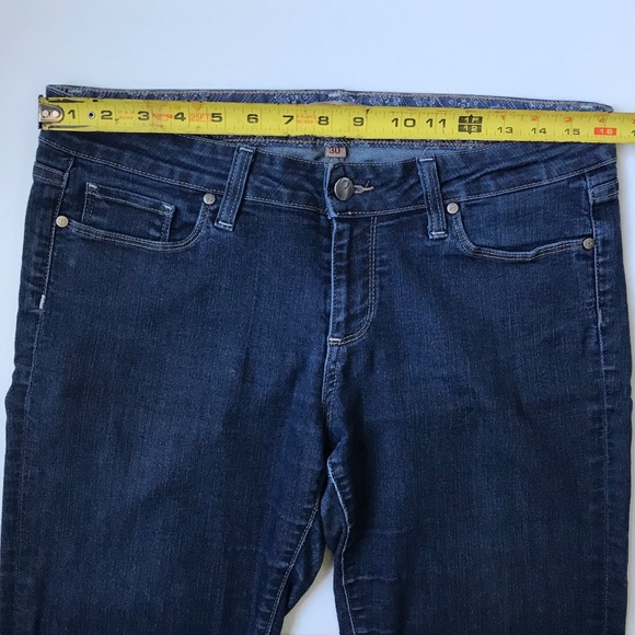 Paige Denim Skinny Ankle Jeans - Medium Wash - Picture 6 of 8